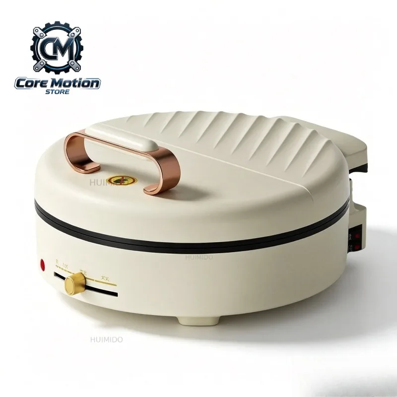 Adjustable Temperature Double-Sided Automatic Griddle – Deep Dish Non-Stick Baking Machine for Pancakes & More