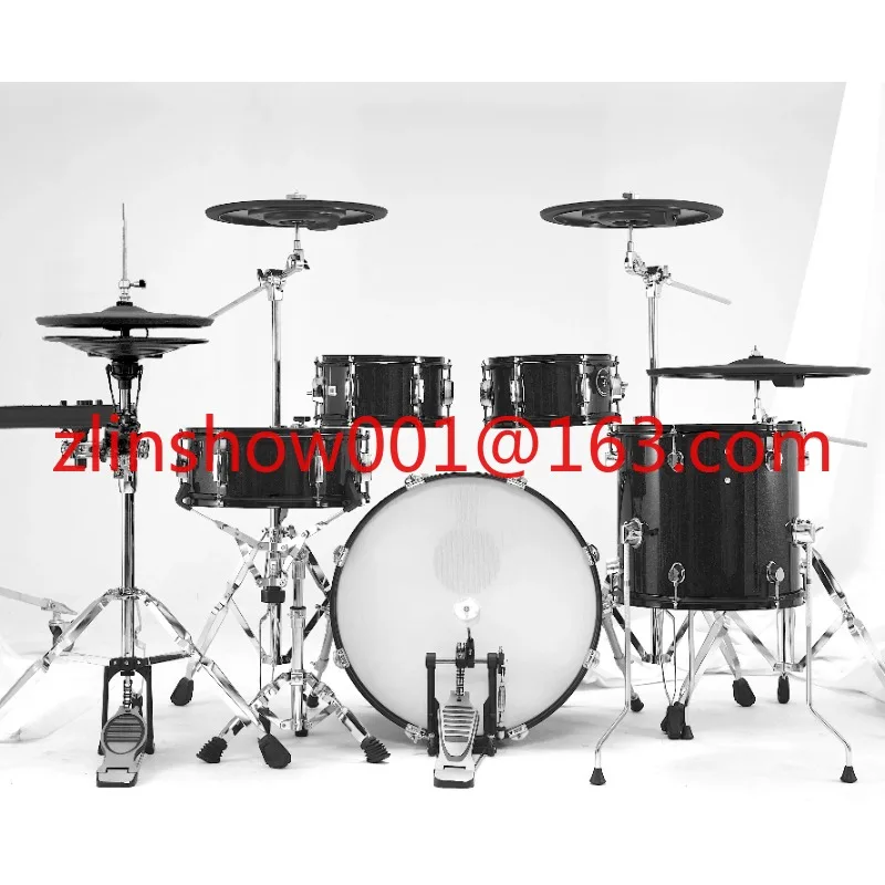 

New Lemon Drum T950 9 Piece Mesh Head Electronic Drum Set Electric Drum Kit