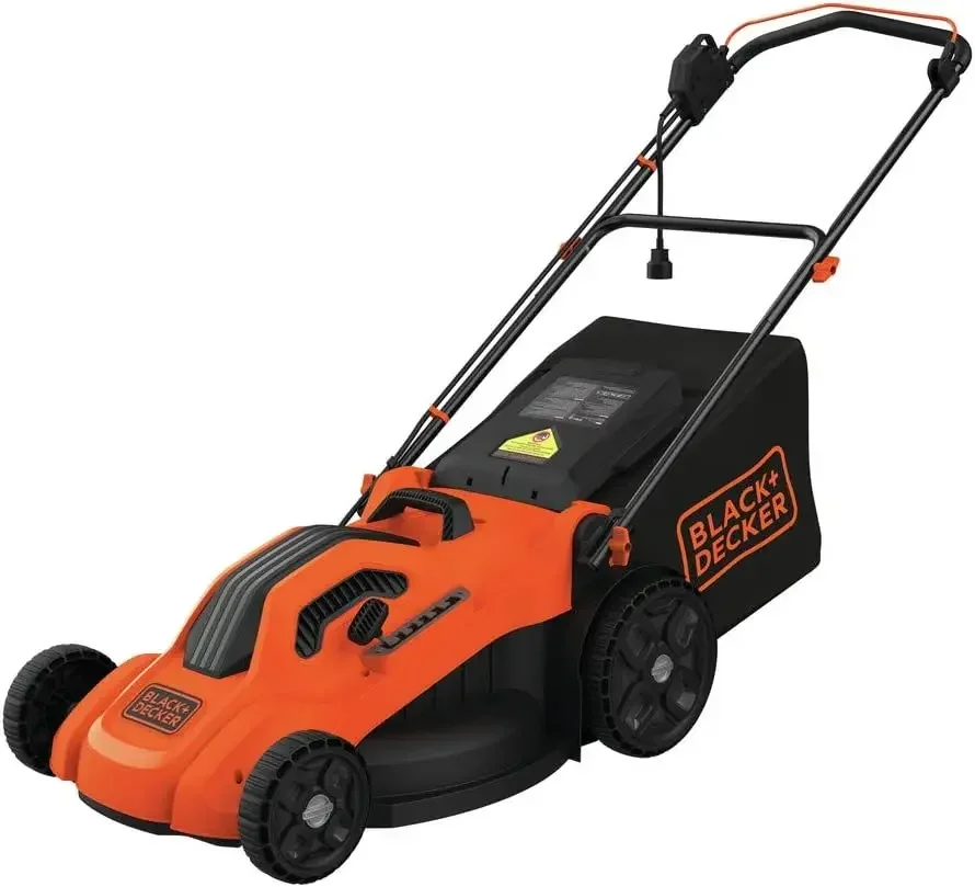 home.BLACK+DECKER Electric Lawn Mower, 13-Amp, Corded (BEMW213), 20