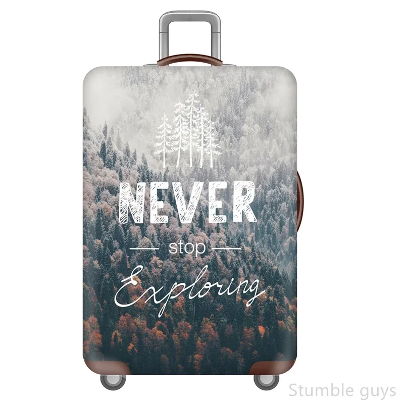 

Elastic Dustproof Suitcase Cover Protective Scratch-Resistant Stretchy Luggage Sleeve Essential For Air Travel 18-32 Inch