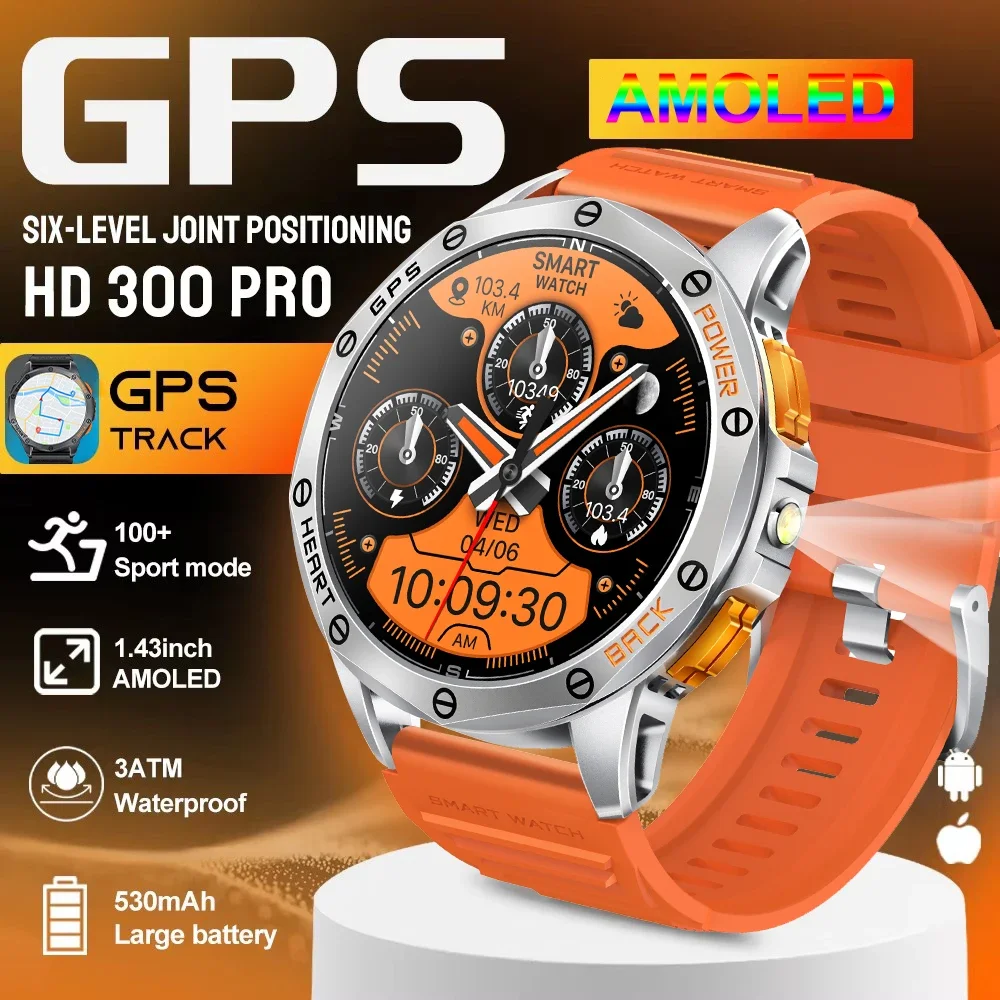 lige-new-men-smart-watch-143-amoled-bt-call-sport-gps-trajectory-cycling-heart-rate-monitoring-muisc-player-smartwatch-compass