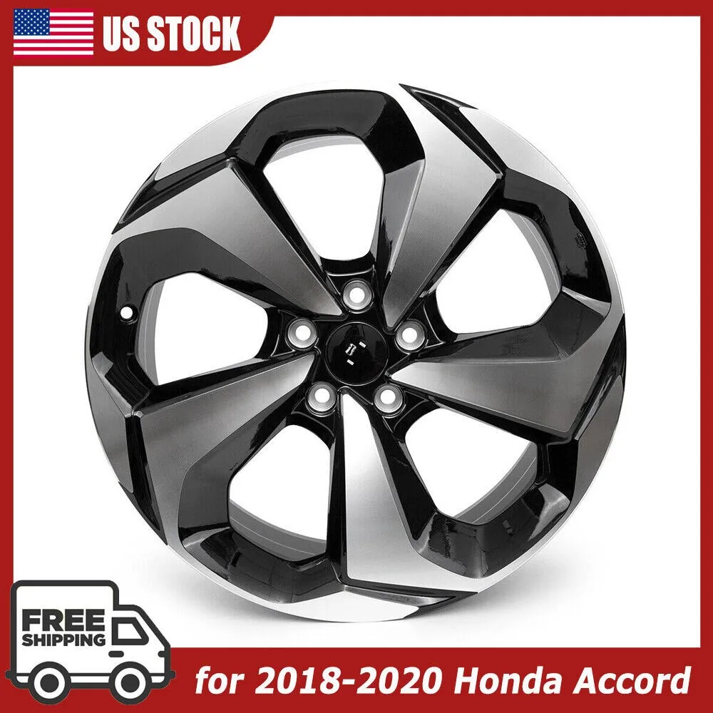 

New 19" Machined Grey Replacement Wheel Rim for 2018-2020 Honda Accord