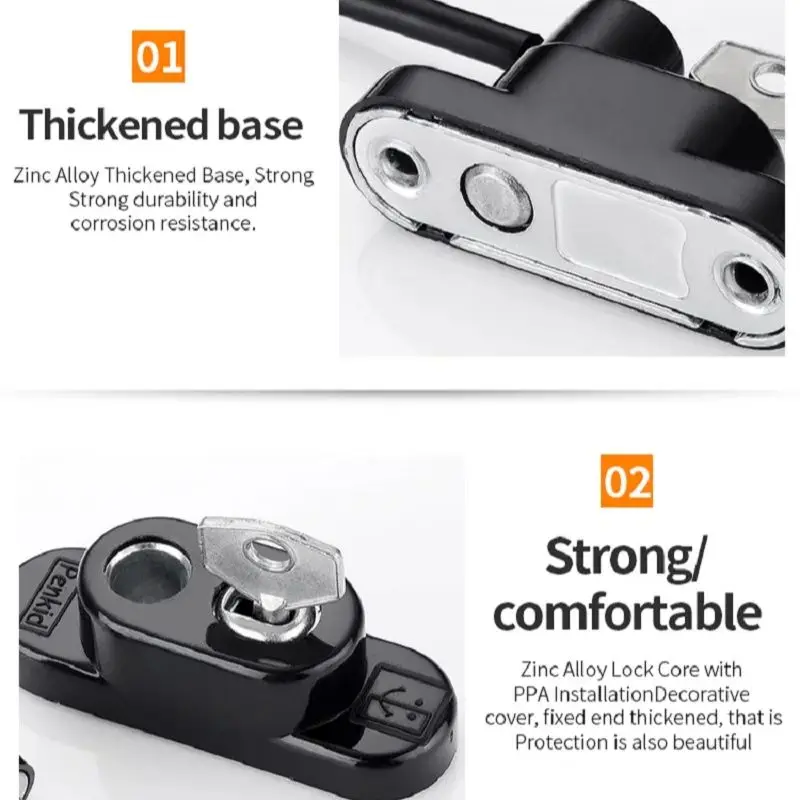 Child Window Safety Locks Adjustable Window Limiters Door Locks Anti-open Child Safety Lock Baby Safety Accessories Protection