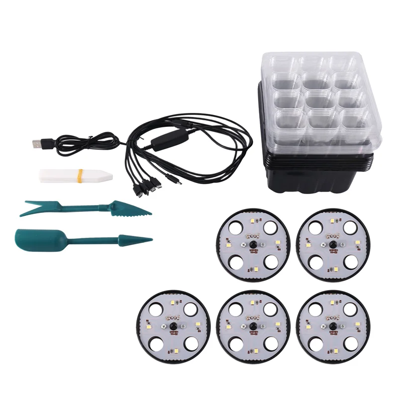 

AT21-With Timer High Cover (Including Lights And Wires) Seedling Pots With Lights Seedling Pots With Lights