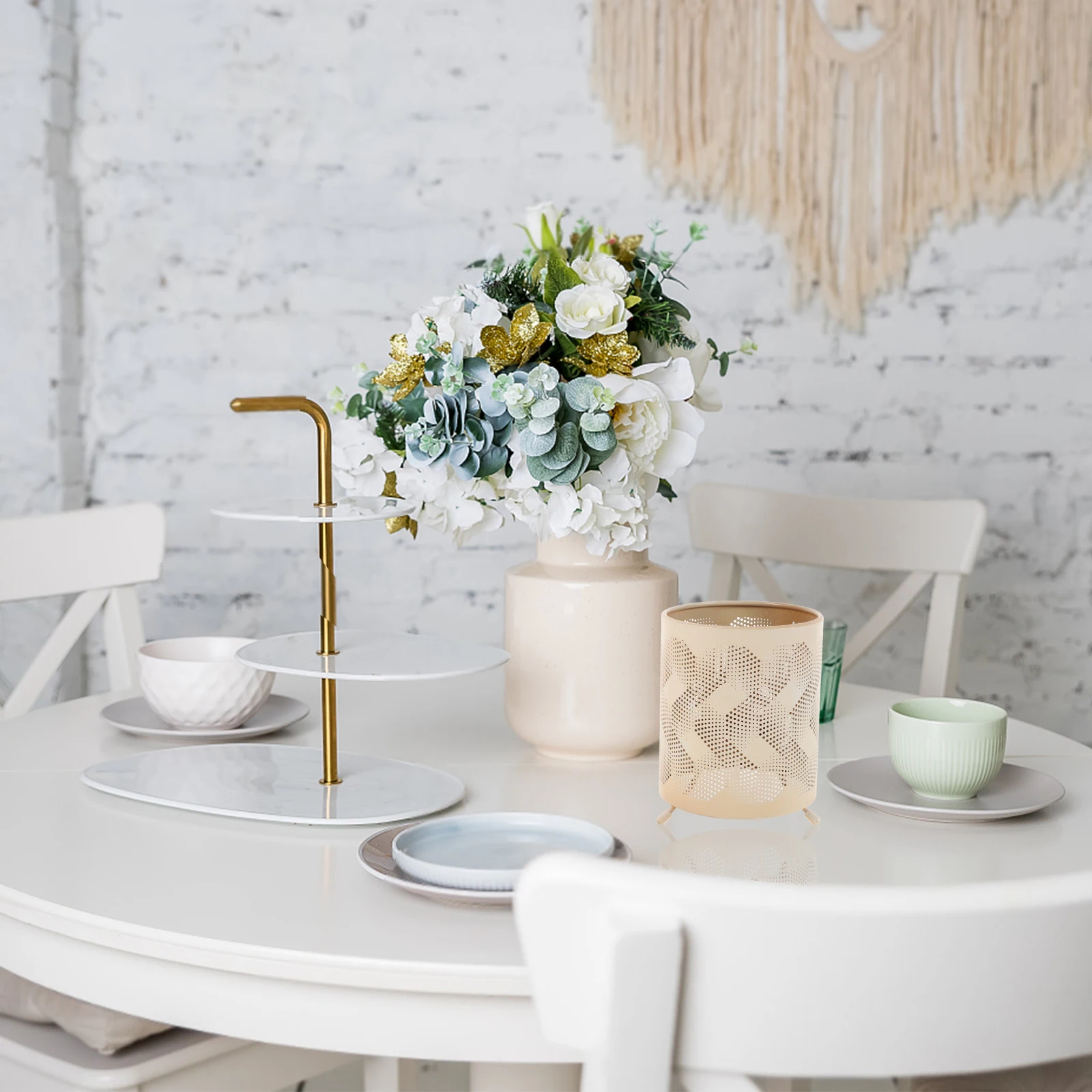 

Hollow Metal Decorative Lamp Cover Table Lampshade Light Cover Desk Light Shade Modern Lamp Shade Replacement Lampshade Home Bar