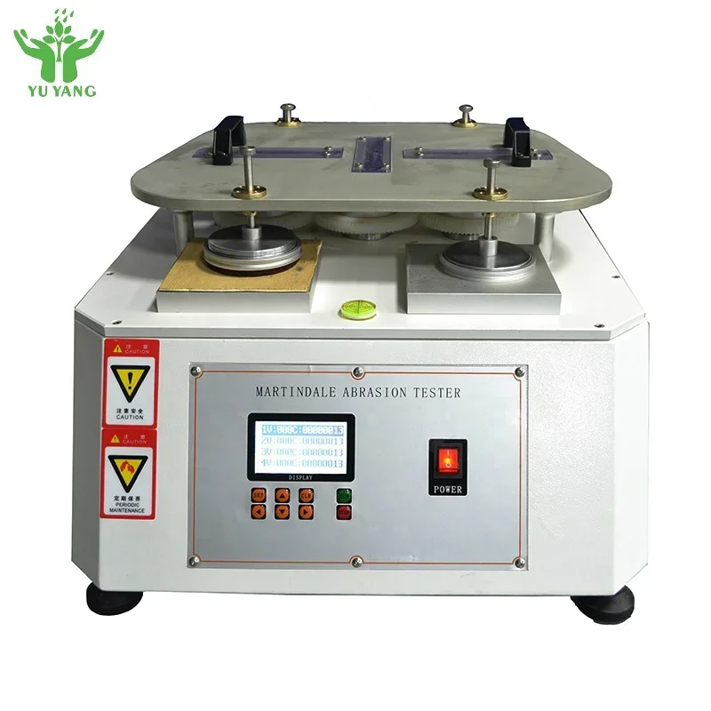

Latest Hot SalesYUYANG in Stock EN ISO 12947 EN ISO 12945 Martindale Abrasion and Pilling Testing Equipmentfactory