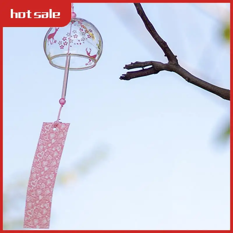 

A50M-Japanese Wind Chime Pendant Glass Cover Birthday Gift Home Decoration