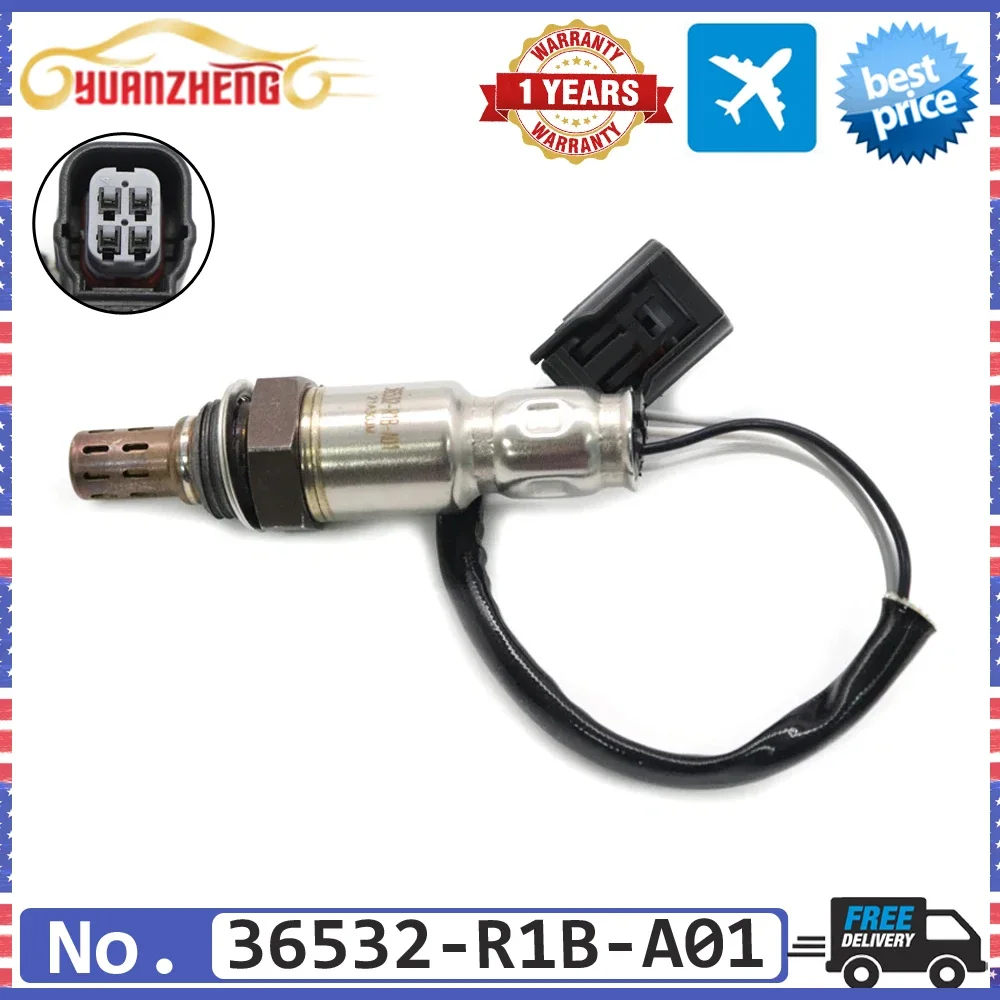 NEW Car 36532-R1B-A01 Lambda O2 Oxygen Sensor Air Fuel Ratio Sensor For Acura ILX Honda Civic HR-V 2014-2020 36532R1BA01