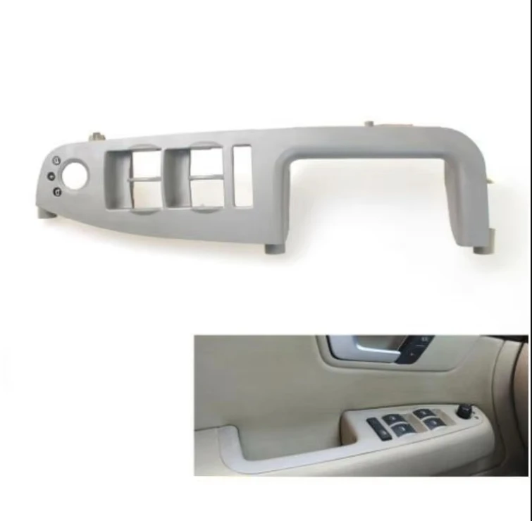 Interior Front Left Door Handle Panel Window Glass Lift Panel Trim For Audi A4 B6 B7 S4 2001-2008 8E1867171B 8E1 867 171B