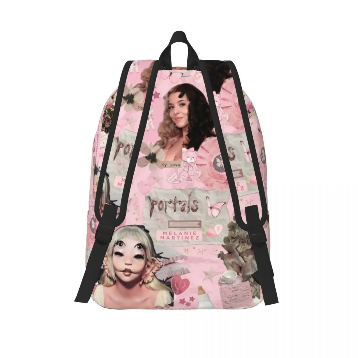 Zaino rosa bonnie marticon per uomo donna adolescente liceo Business Daypack musica cantante borsa a tracolla per Computer portatile