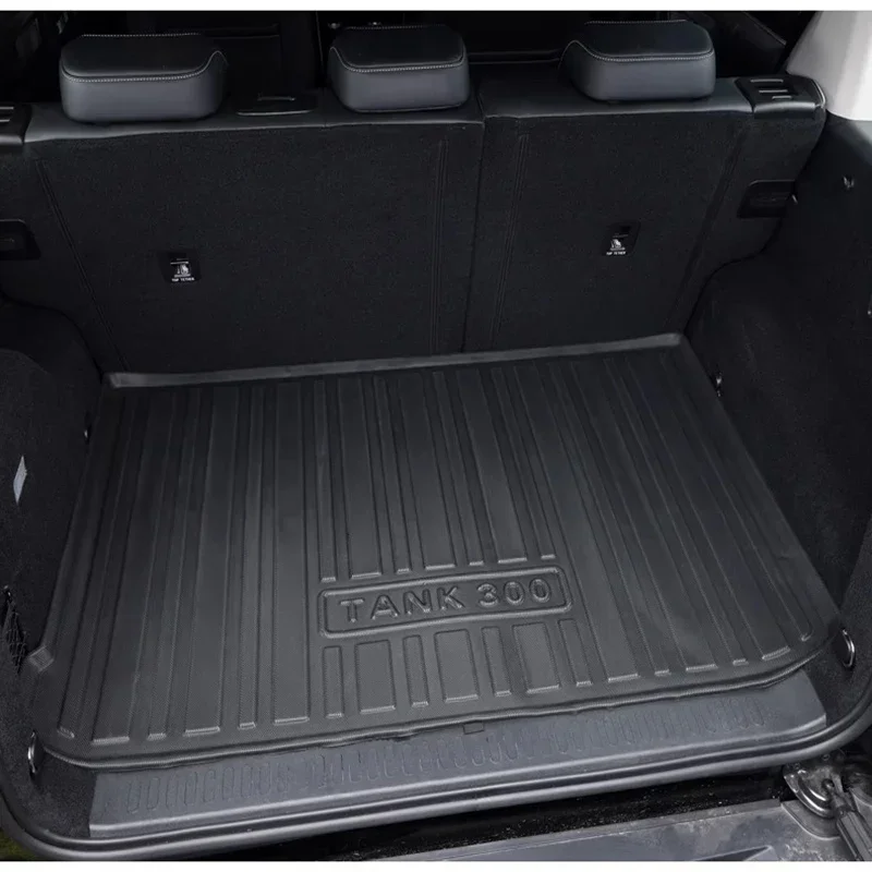 New！For WEY GWM Tank 300 all-inclusive cargo compartment mat environmental protection waterproof TPE tail box mat 2021 2022 2023