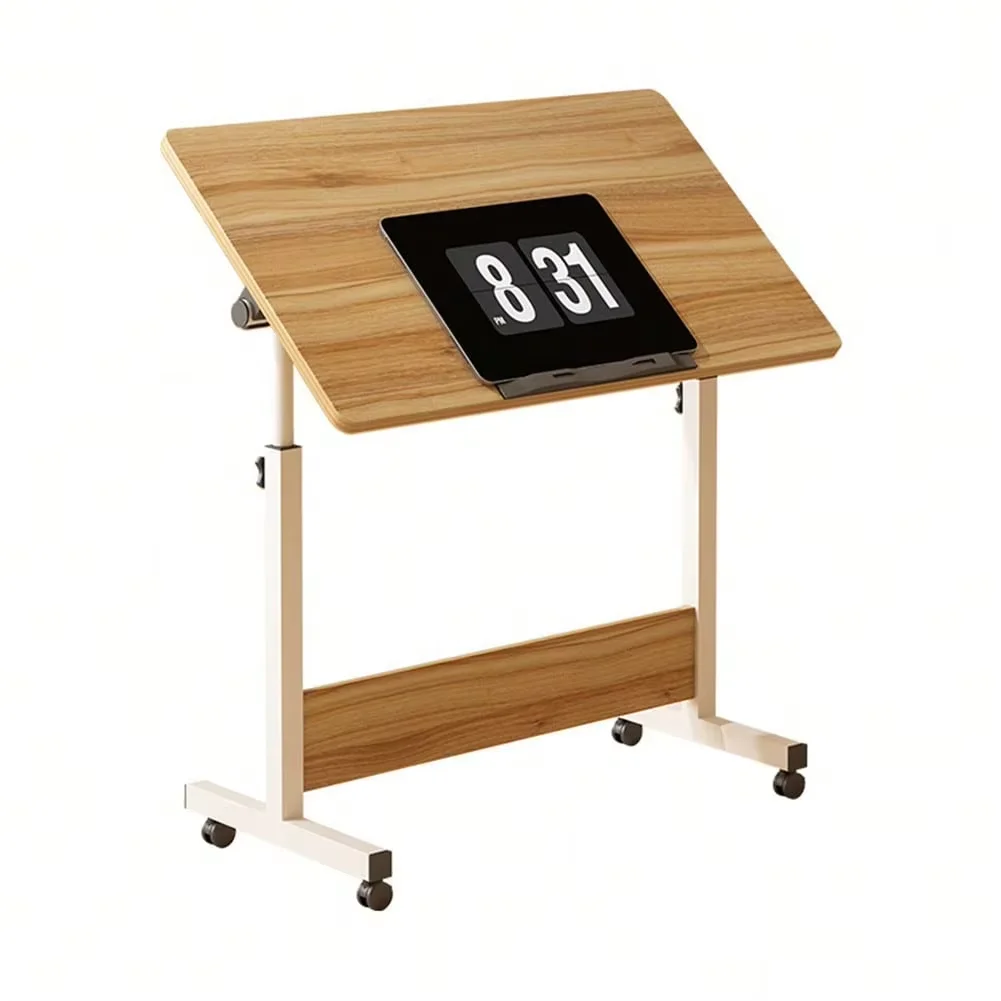 

Складной стол на колесах — компактный стол с фиксированной высотой для домашнего офиса, небольшой письменный стол