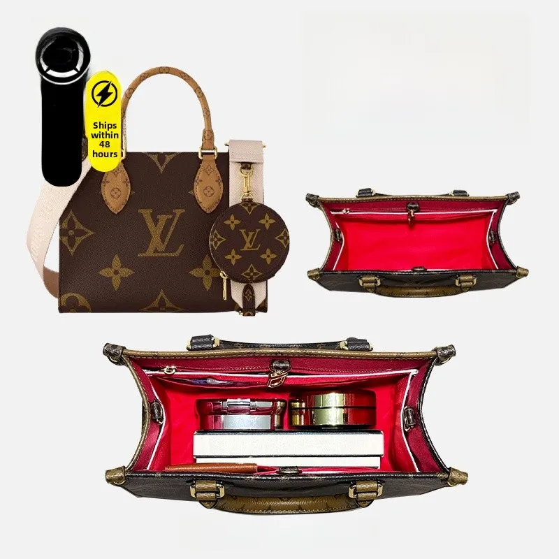 

Внутренняя сумка Qiguan Lv Onthego BB, маленькая/средняя сумка-тоут, сумка для хранения из бумаги Дюпон, семейная сумка для хранения инструментов, косметичка из нейлонового материала