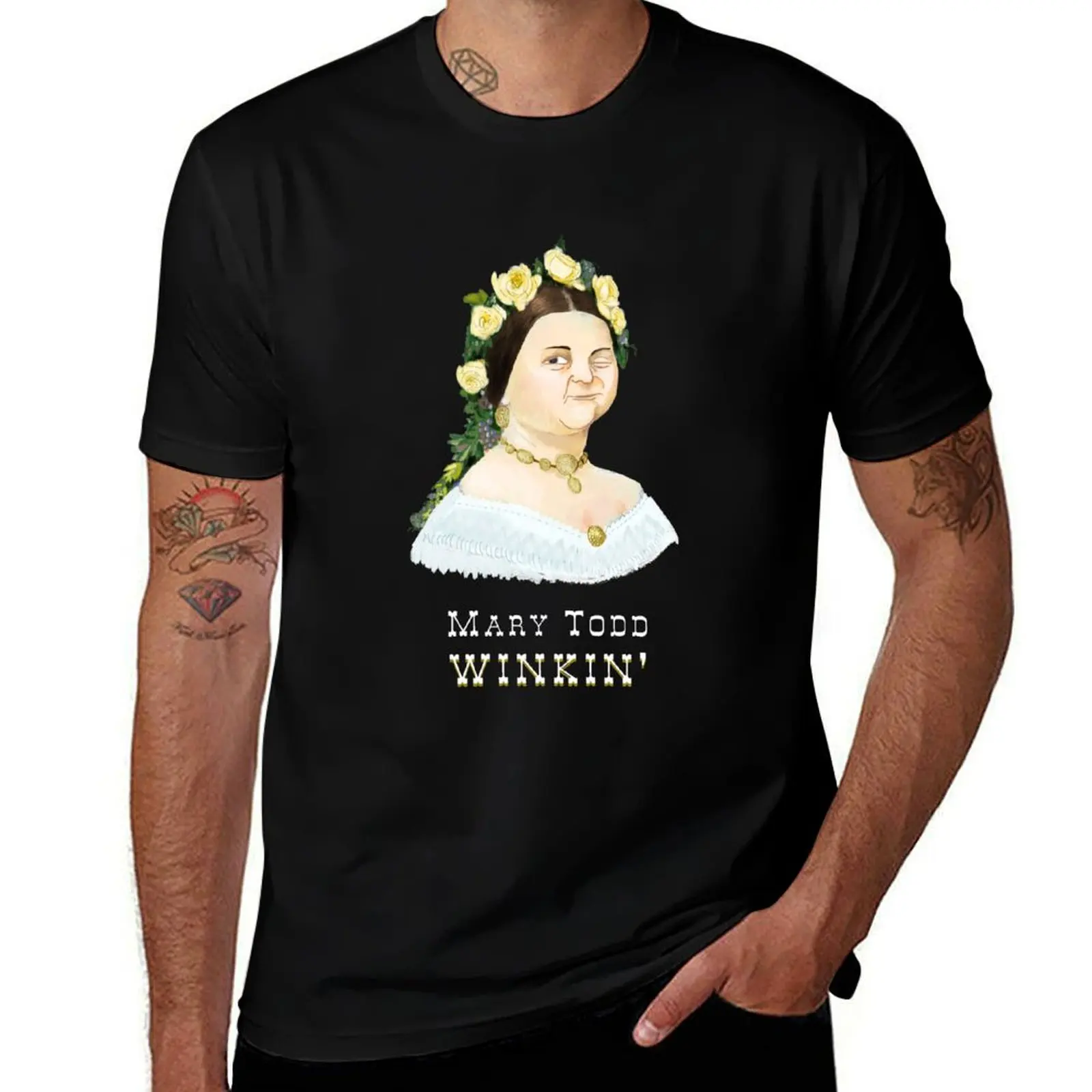 Mary Todd Winkin' T-Shirt Moisture Wicking Quick Dry Tee T-Shirt