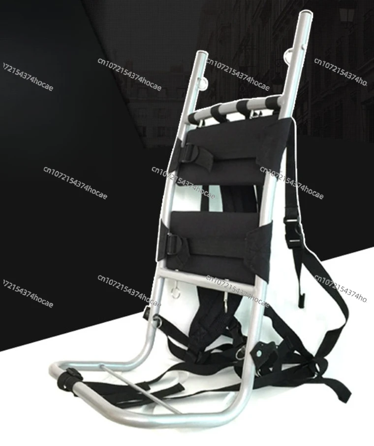 Ultra-light aluminum alloy multi-purpose luggage folding back frame, hiking mountaineering back frame outdoor back frame