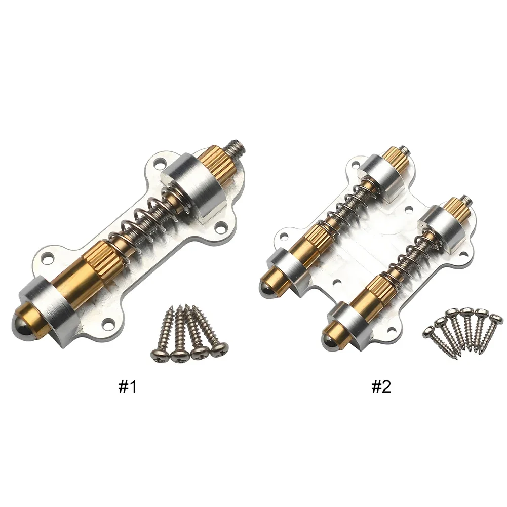 Guitar Brass Double Tremolo Bridge Stabilizer Stopper Stabilizing Device Arming Adjuster for Floyd Rose Floating Tremolo System
