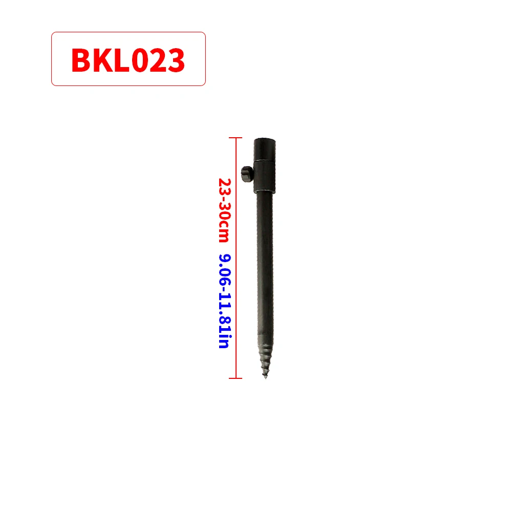 Hirisi Aluminium Bankstick Rod Pod Steun Verstelbare Hengelhouder voor Karpervissen Terminal Tackle Gereedschap