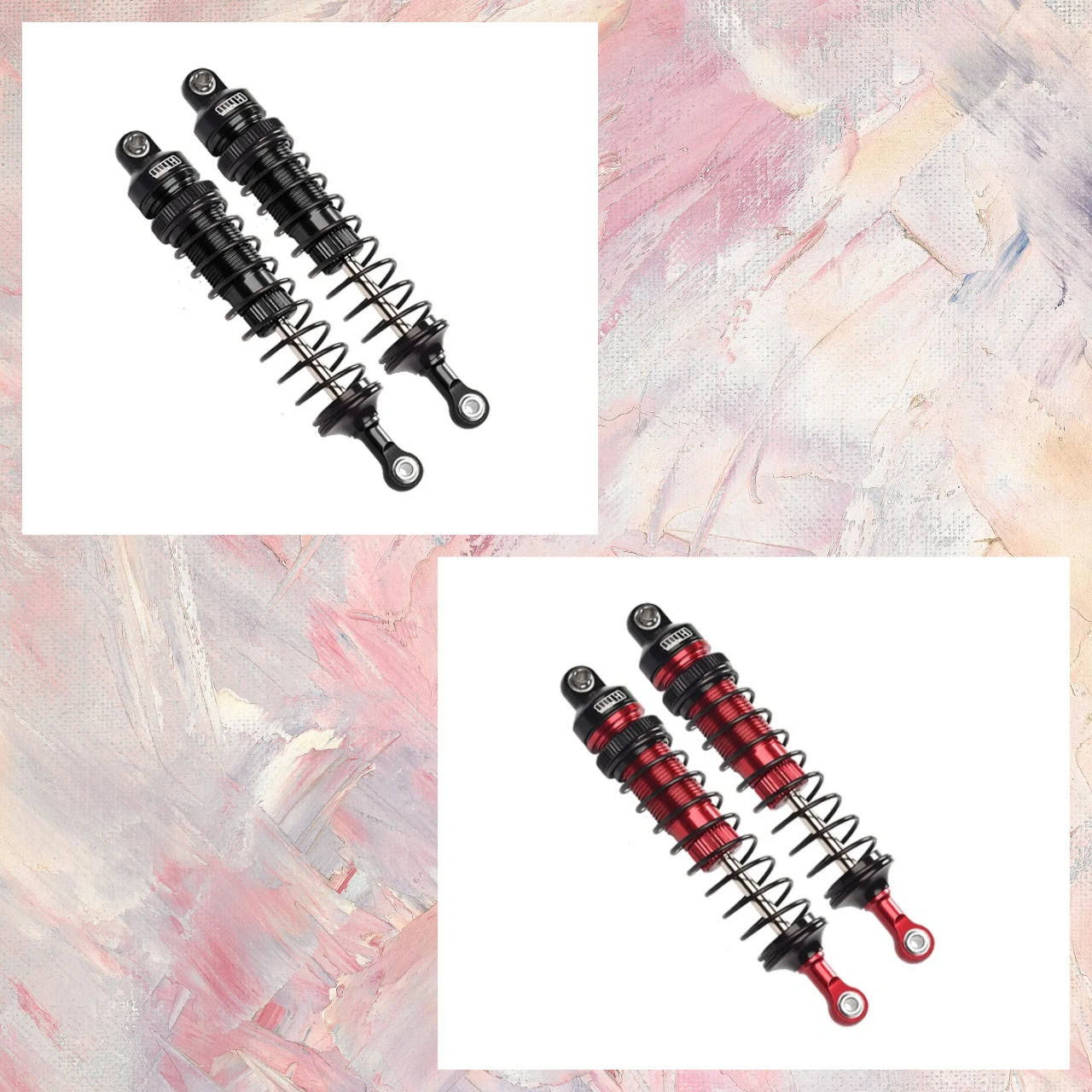 GPM Aluminum Front Adjustable Spring Dampers For LOSI 1/10 Baja Rey 1.0