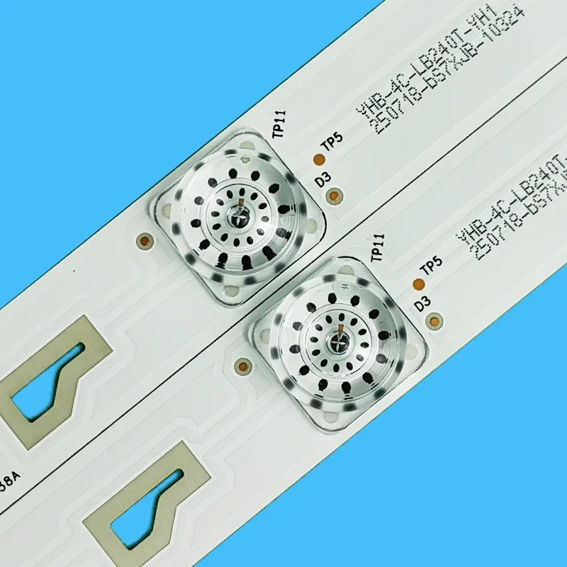 Tiras do luminoso da tevê para TCL, 24LF600T, 24D1600, 24HR330M06A0, V2, 2 PCes