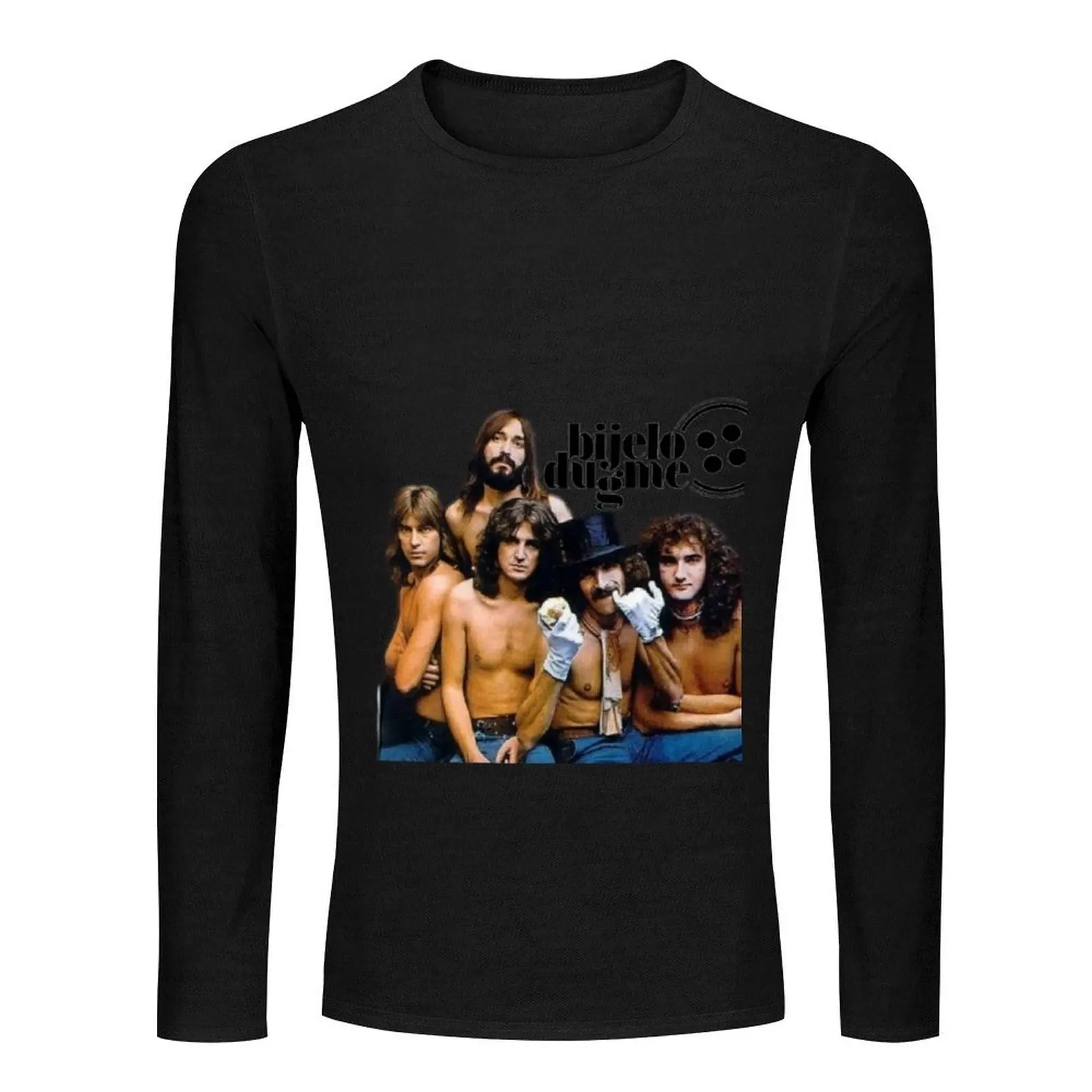 Copy of Bijelo dugme Long T-Shirt black t shirt oversized t shirts for men