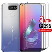 3PCS 9H Tempered Glass For Asus Zenfone 6 ZS630KL 6.4\