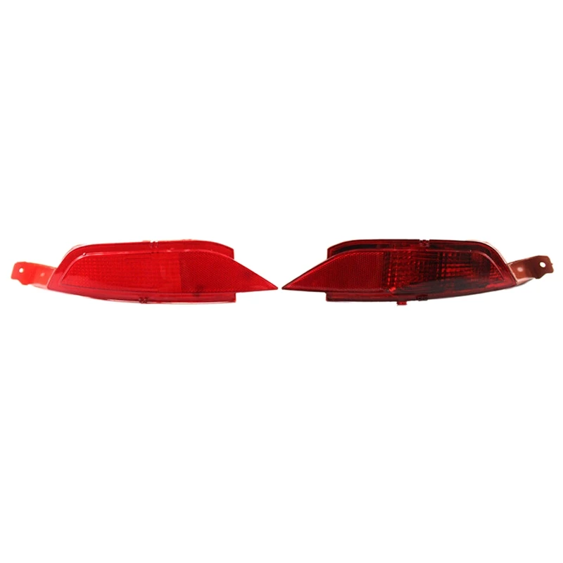 Left Right Car Rear Bumper Reflector Brake Light Barke Lamp For Ford Fiesta Hatchback 2009 - 2015 8A61-15500-AB