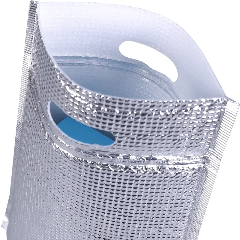Takeaway Bag Thermal Insulation Aluminum Foil Disposable Food Delivery Pouch Insulation Bag Food Fresh-keeping Refrigerate Bags