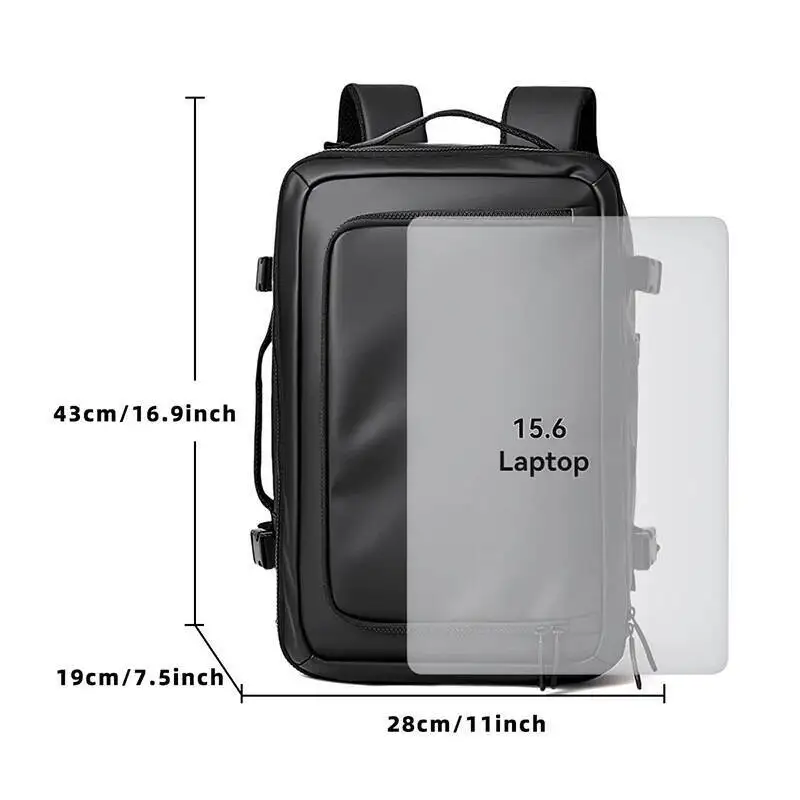 Travel Backpack Short Distance Airplane Ryanair Cabin Bag 180°open Close Women Men Leisure School Laptop Bag Carry On Luggage view 5