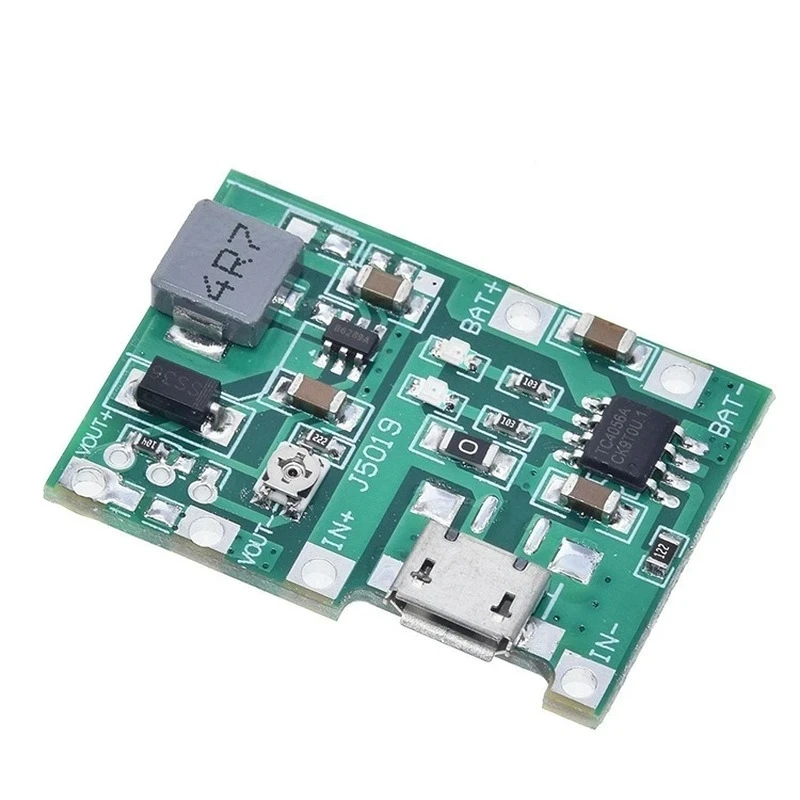 3.7V Tot 9V 5V Oplaadboost Ontlading Een Verstelbare 2a Multimeter Gemodificeerde 18650 Li-Ion Batterijmodule