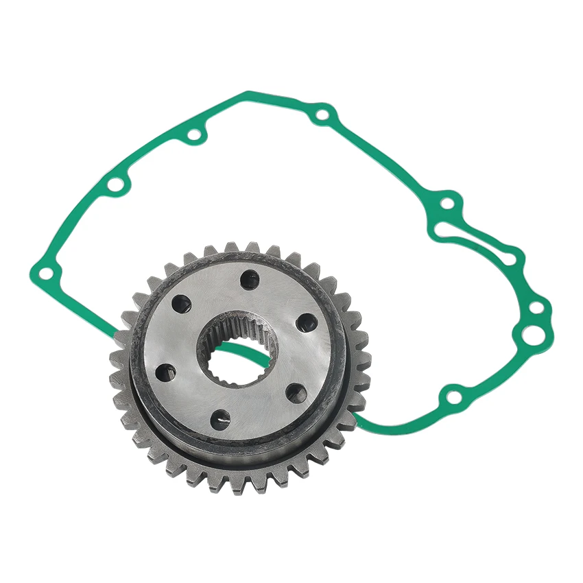 For Honda TRX450R Sportrax 450 R TRX450R TRX 450 R OEM:11395-HP1-600 Motorcycle Gasketgenerator Cover And One Way Starter Clutch