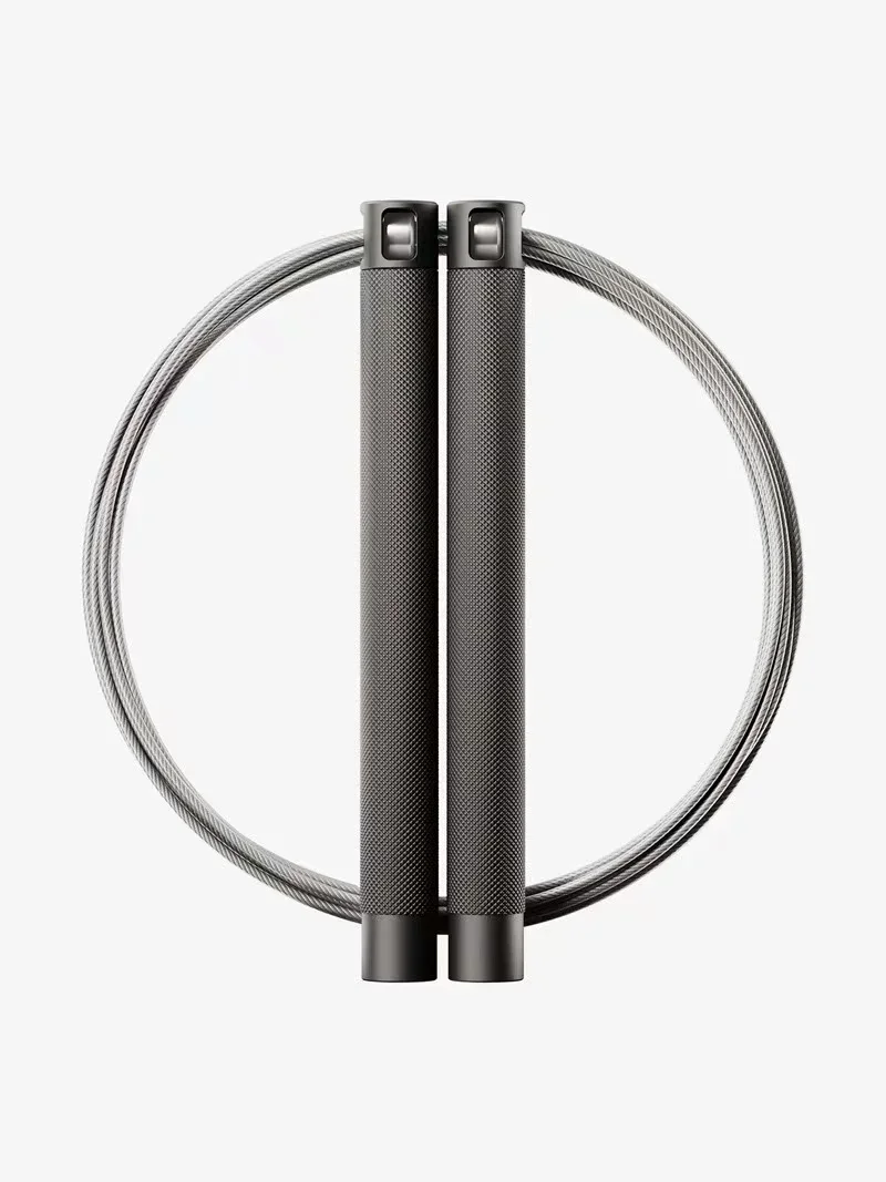 Corda de Pular Dupla Technogym 4.0 com Rolamento Duplo para Corrida, Crossfit, Fitness e Perda de Peso