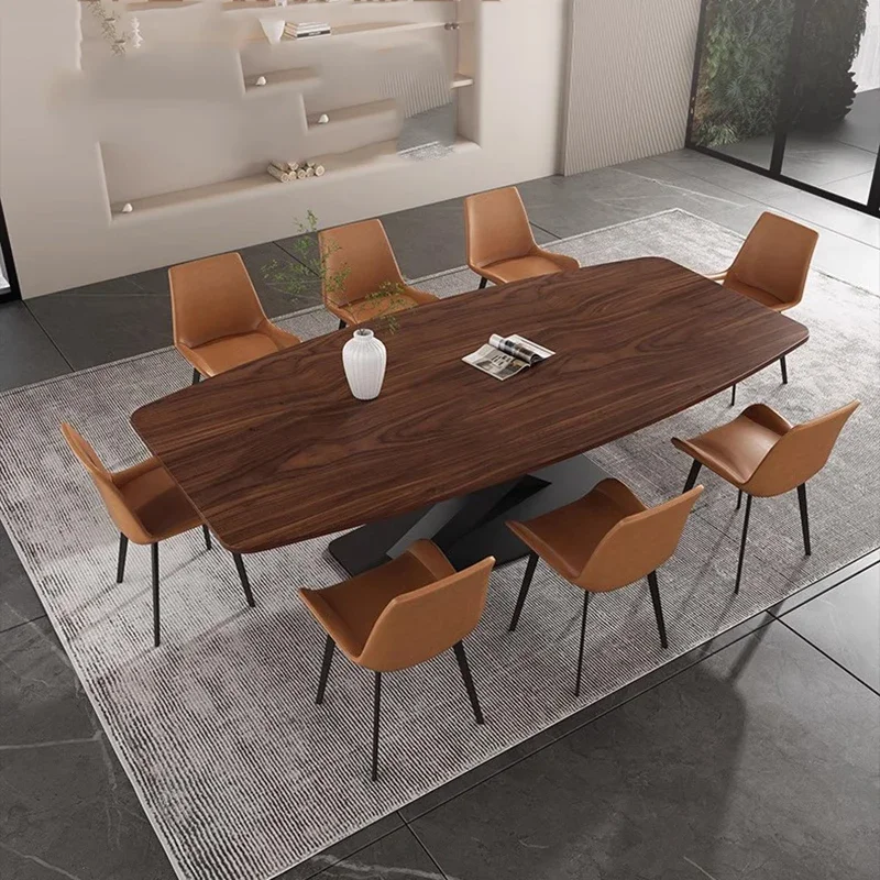 70.8 Inches Luxury Dining Table Sedentary Wooden Coffee Nordic Kitchen Table Island Mesa De Centro Sala Dining Room Furniture