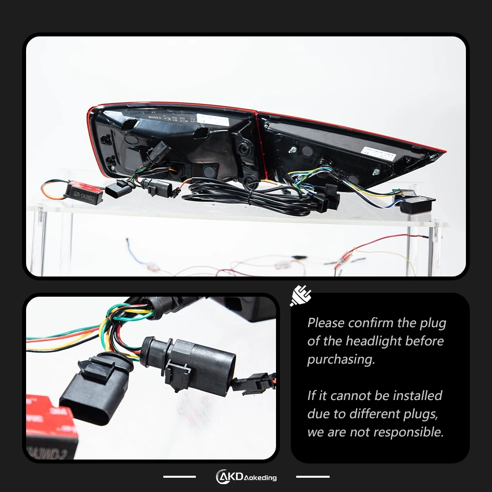 Car Lights for Audi A3 8V Limousine Sedan 2013-2020 LED Auto Taillight Assembly Upgrade Dynamic Turn Signal Lamp Accessories view 5