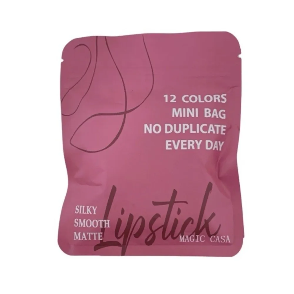 12 Stuks Matte Afwerking Capsule Lippenstift Set Langdurige 12 Kleuren Fluwelen Matte Lippenstift Niet-plakkerige Textuur Mini Lippenbalsem