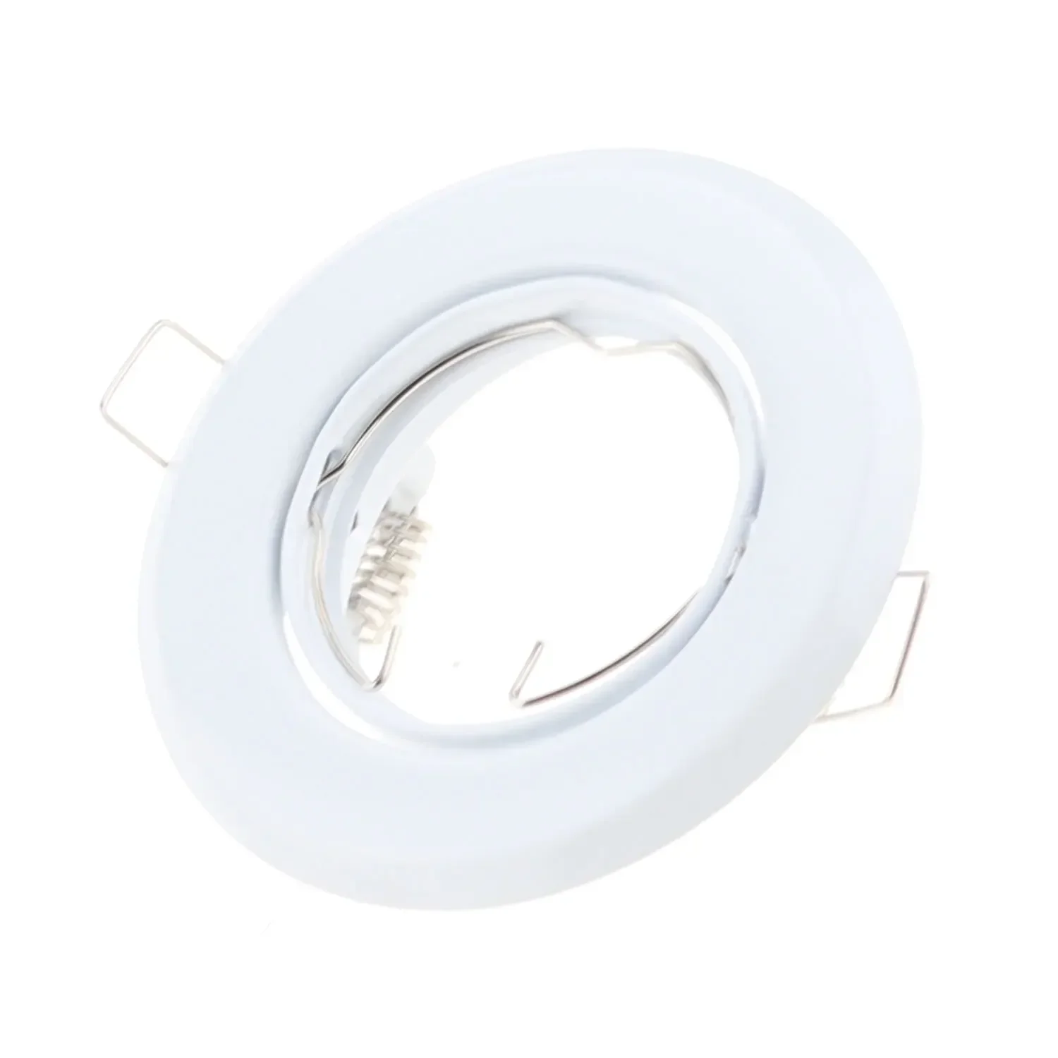 Prosta konstrukcja Żelazny metal Okrągły biały czarny LED Downlight GU10 MR16 Regulowany reflektor Downlight do wystroju hotelu domowego