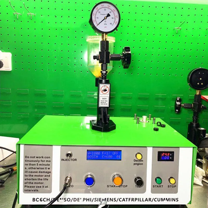 AM-DDS60 EFI Common Rail Injector Tester For Heavy Truck Diesel Injector Electrical Performance Detection Analyzer