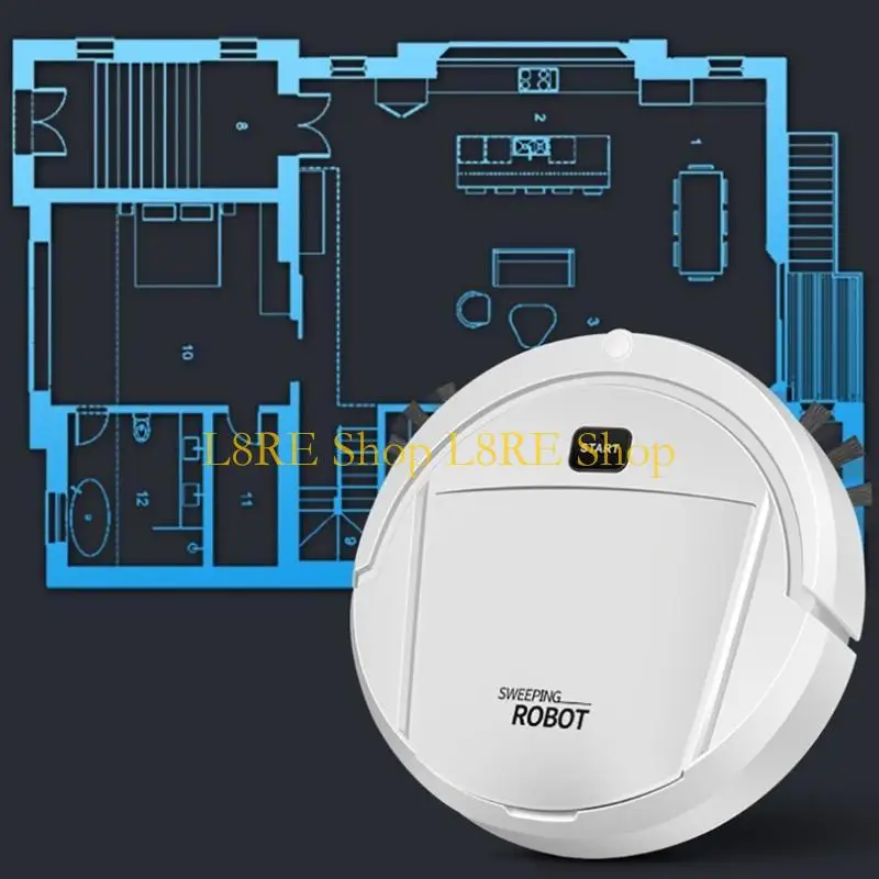 L8RE Vacuum Sweeping Machine Sweeping Robot Suitable for Hard Floor and Carpets