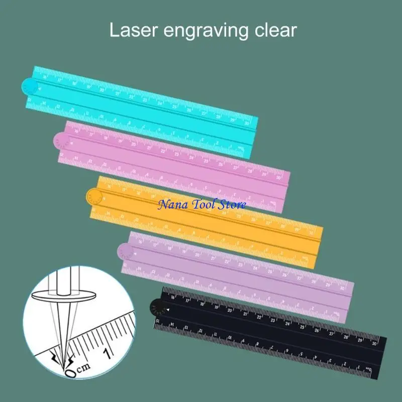 31GJ Aluminum Foldable Ruler for Precise Measuring in Construction and DIYer Projects