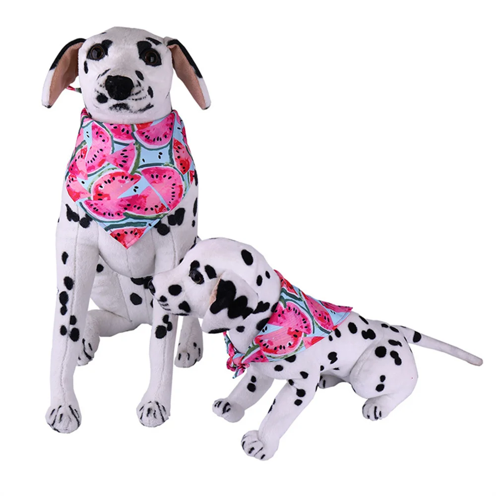 Summer Thin Big Dog Bandanas for Medium Large Dogs Pets Stuff Golden Retriever Pitbull Bibs Scarf mascotas Gromming Accessories