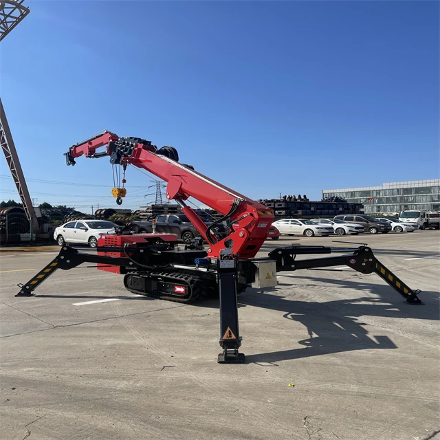 Guindaste aranha de elevação de material de construção Mini guindaste aranha pequeno de 3 toneladas