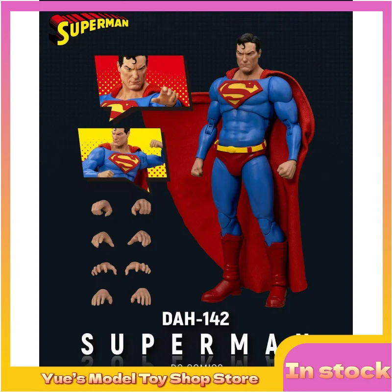 

【In Stock】 1/9 DAH-140 DAH-141 DAH-142 DAH-143 Superman Batman Flash Green Lantern Action Figure Animation Model Toy Gift