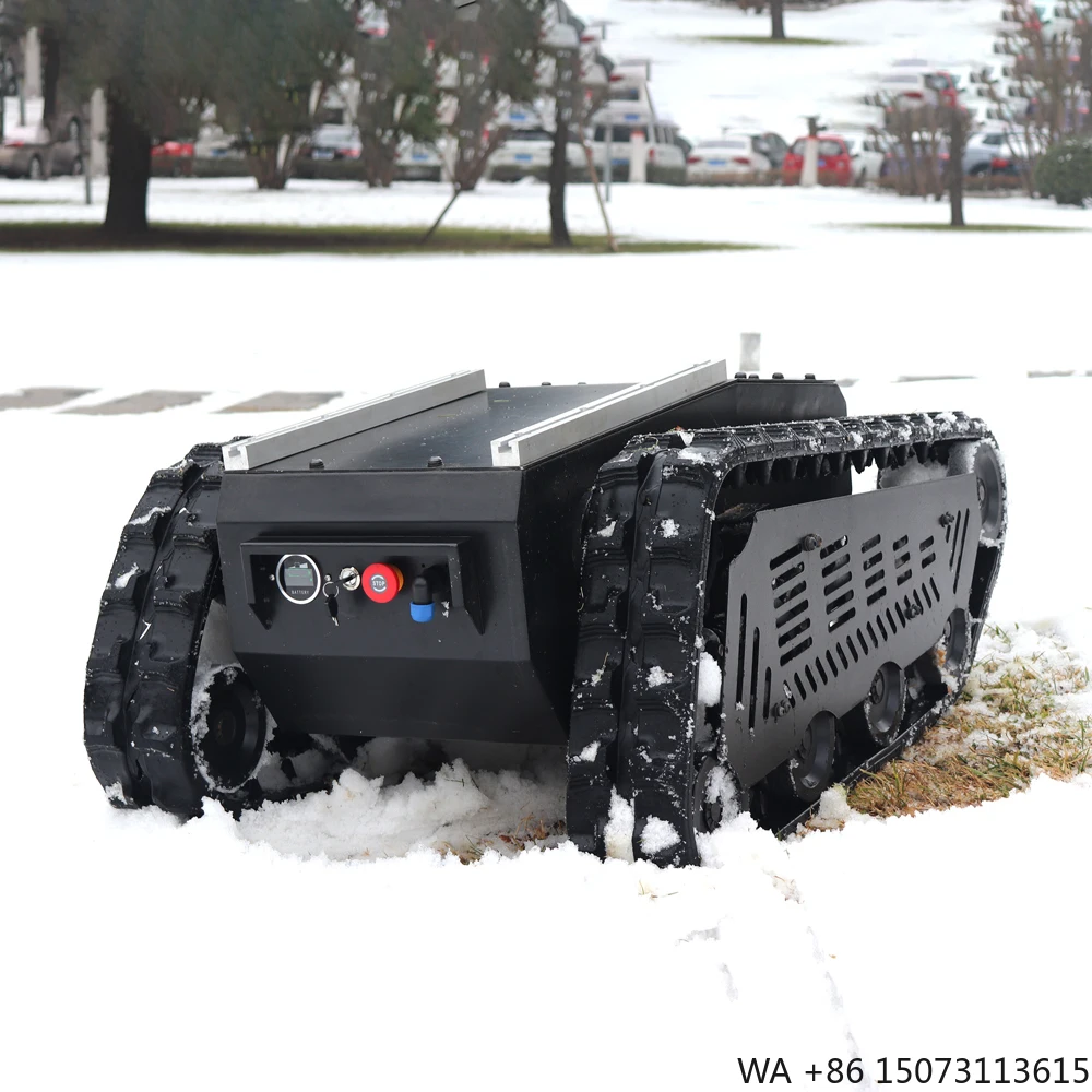 40 100kg Payload Snow Mobile and All Terrain Robot Chassis, for Harsh Environment Operations