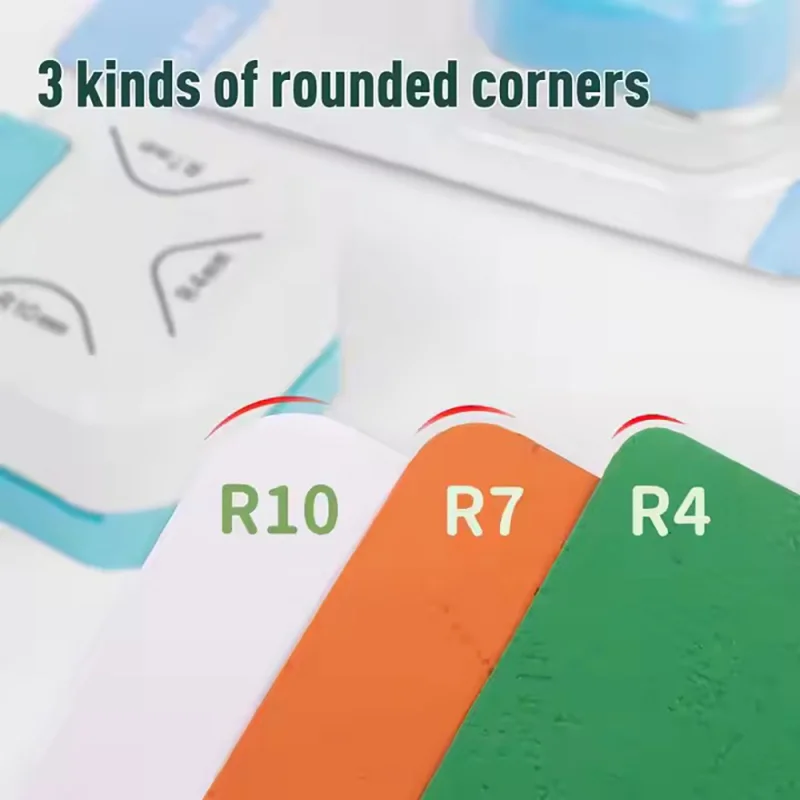 3 In1 الزاوية مستدير لكمة R4mm/7 مللي متر/10 مللي متر ورقة الزاوية القاطع المتقلب DIY بطاقة ، صفح ، سكرابوكينغ أدوات الرسم اللوازم المكتبية #3