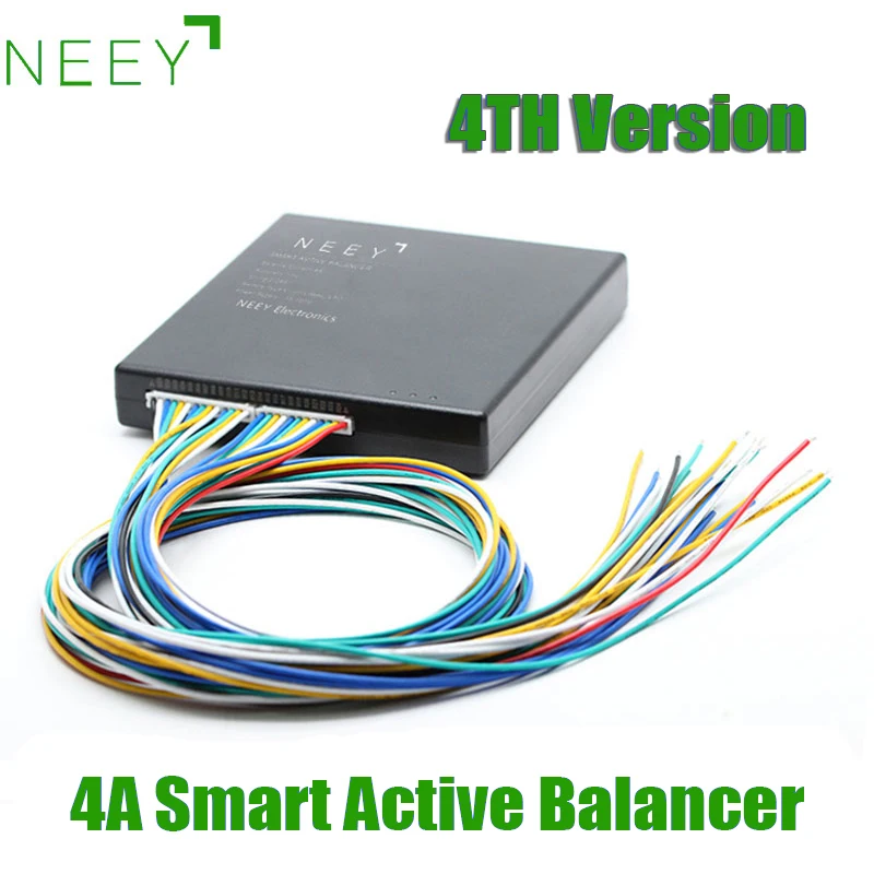 4TH NEEY 4A Smart Active Balancer Lifepo4 Battery 3S 12V 8S 24V 12S 36V 14S 16S 48V 24S 25V 100V Li-ion LTO Home Camping Battery