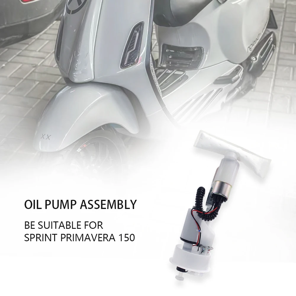 Motorcycle Electric Gasoline Fuel Pump for For Vespa Sprint Primavera 150