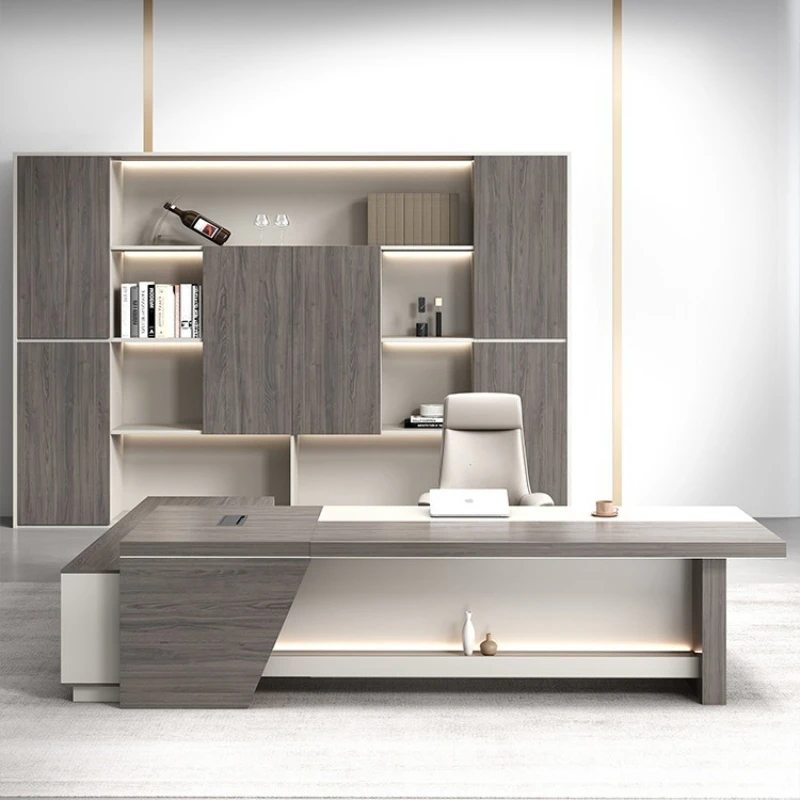 Office Desk Storage Reading Light Luxury Chinese Computer Desks Reading  Furniture