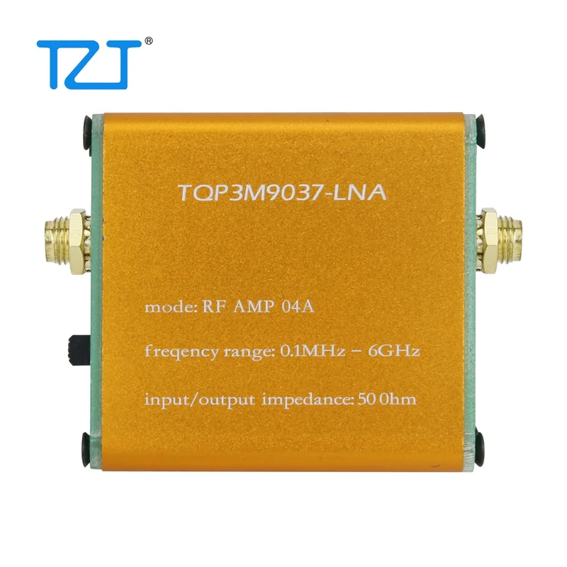 TZTRF AMP 04A 0.1MHz-6GHz Low Noise Amplifier TQP3M9037-LNA RF Amplifier Module (Without Battery/With Battery)