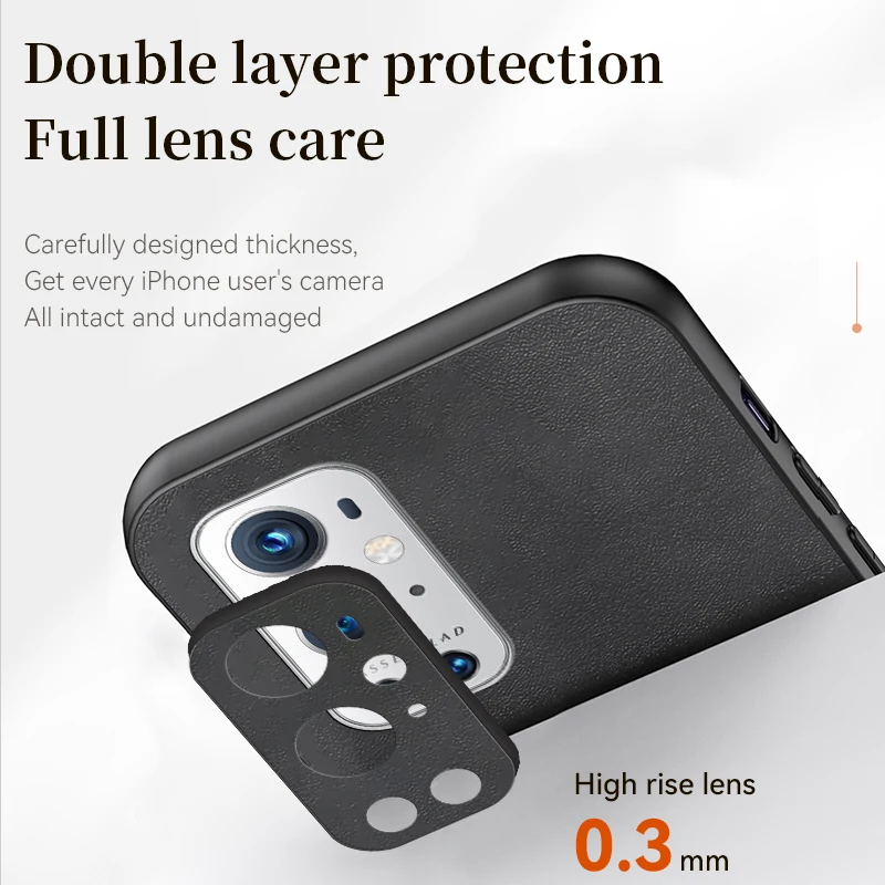 Soft Leather Phone Case For OnePlus Nord 3 4 N300 N30 N20 SE CE 4 3 2 Lite 5G Lens Protection Shockproof Silicone Cover Cases image 5