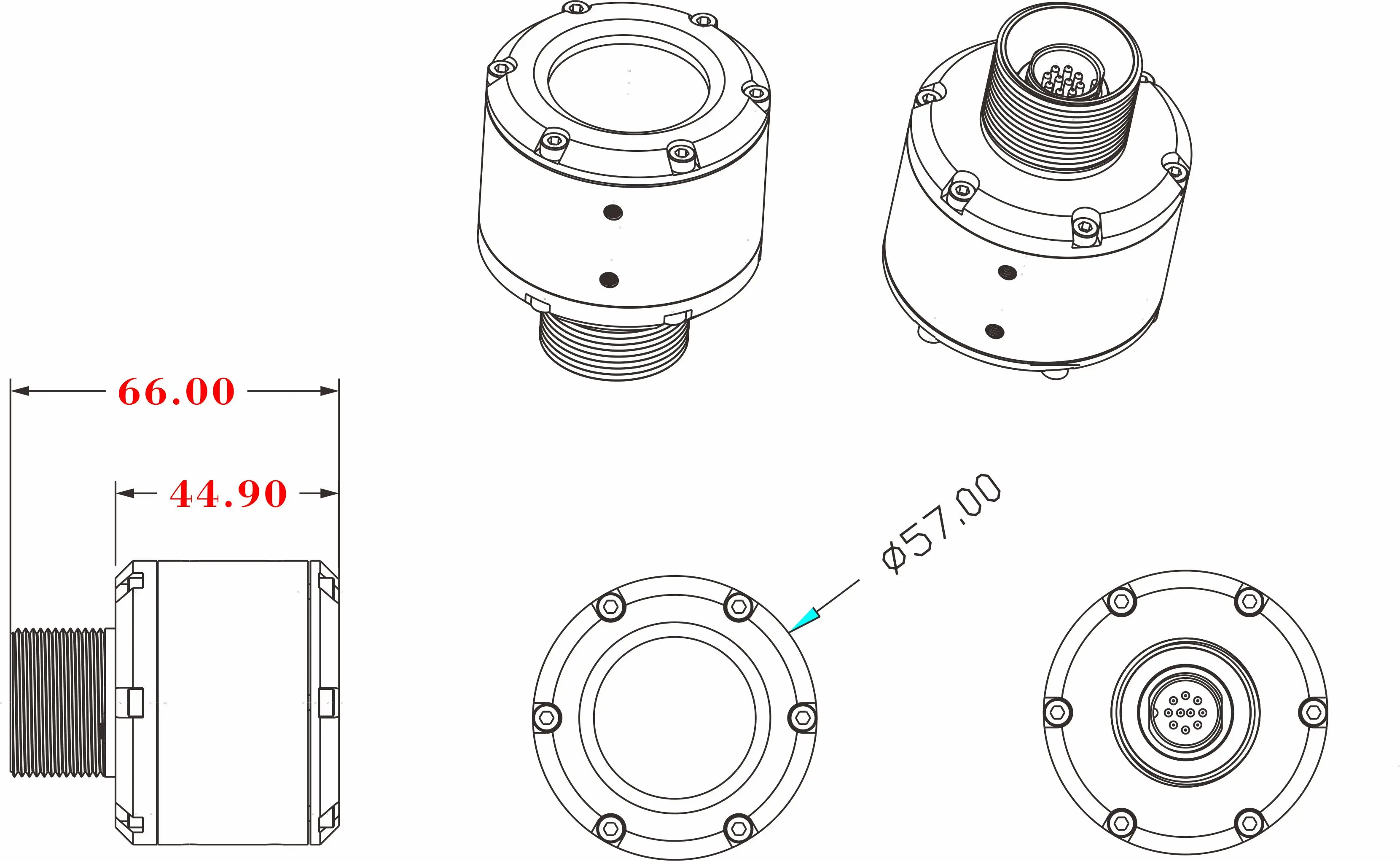 2026unique 200m-250m Borehole Inspection Camera and Water Well Inspection Camera and Underwater Camera