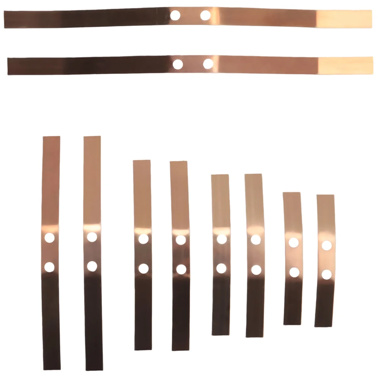 2 pares de suspensão de molas de folha de absorção de choque de aço para WPL B14 B24 B16 B36 1/16 RC Truck Car Parts Acessórios, B